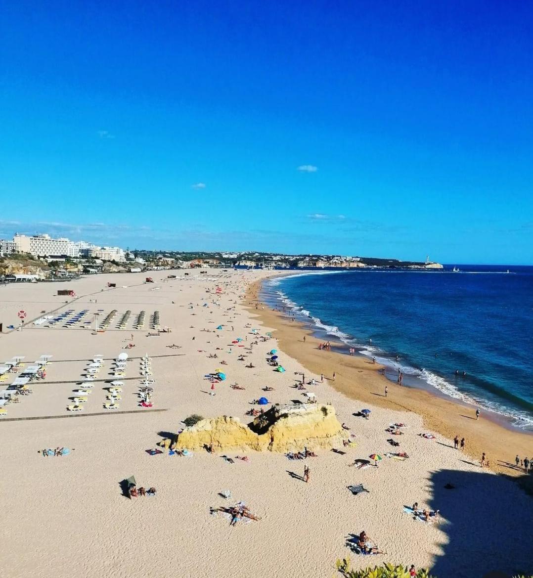 Luxury 2 Min Beach With Balcony, Ocean View, Wifi, Ac, Smarttv Portimão Exterior foto